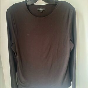 300T Eclipse Classic Black long sleeve Top